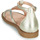 Pantofi Fete Sandale Acebo's 9895GE-PLATINO-J Auriu