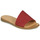 Pantofi Femei Papuci de vară El Naturalista TULIP Roșu