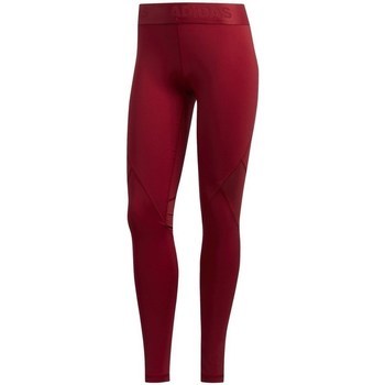 Îmbracaminte Femei Pantaloni  adidas Originals Alpha Skin Sport roșu