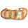 Pantofi Fete Sandale Kickers DYACROSS Auriu / Leopard