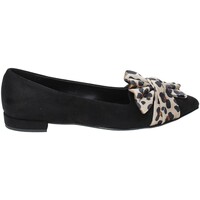 Pantofi Femei Balerin și Balerini cu curea Grace Shoes 2216 Negru