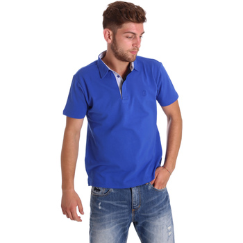 Îmbracaminte Bărbați Tricou Polo mânecă scurtă Bradano 000116 albastru