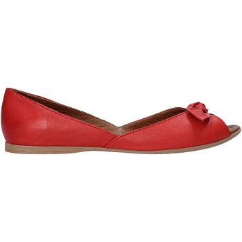 Pantofi Femei Balerin și Balerini cu curea Bueno Shoes N0712 Roșu