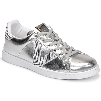 Pantofi Femei Pantofi sport Casual Victoria TENIS METALIZADO Argintiu