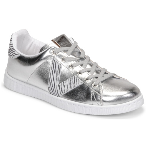 Pantofi Femei Pantofi sport Casual Victoria TENIS METALIZADO Argintiu