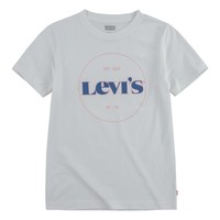 Îmbracaminte Băieți Tricouri mânecă scurtă Levi's 9ED415-001 Alb