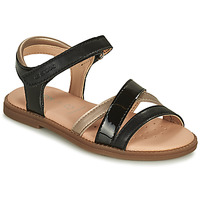 Pantofi Fete Sandale
 Geox SANDAL KARLY GIRL Negru / Auriu