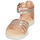 Pantofi Fete Sandale Geox SANDAL KARLY GIRL Roz / Argintiu