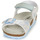 Pantofi Fete Sandale Geox ADRIEL GIRL Alb / Albastru