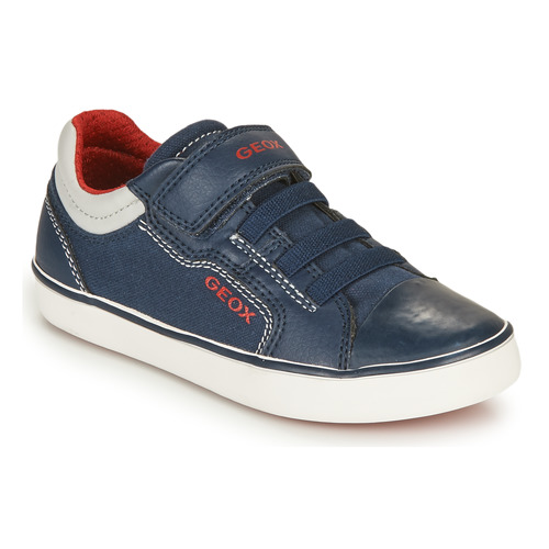 Pantofi Băieți Pantofi sport Casual Geox GISLI BOY Albastru / Roșu