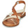 Pantofi Femei Sandale Pikolinos ALGAR W0X Alb / Roz / Auriu