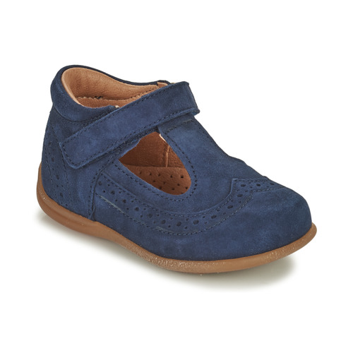Pantofi Fete Balerin și Balerini cu curea Bisgaard RAE Albastru