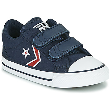 Pantofi Băieți Pantofi sport Casual Converse STAR PLAYER 2V TEXTILE DISTORT OX Albastru / Roșu