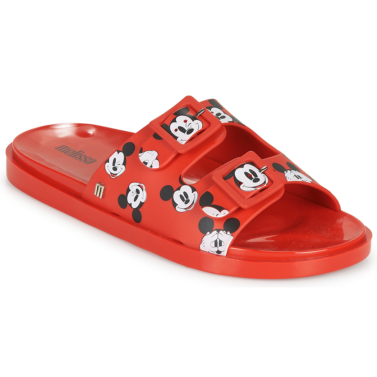 Pantofi Femei Papuci de vară Melissa WIDE - MICKEY & FRIENDS AD Roșu