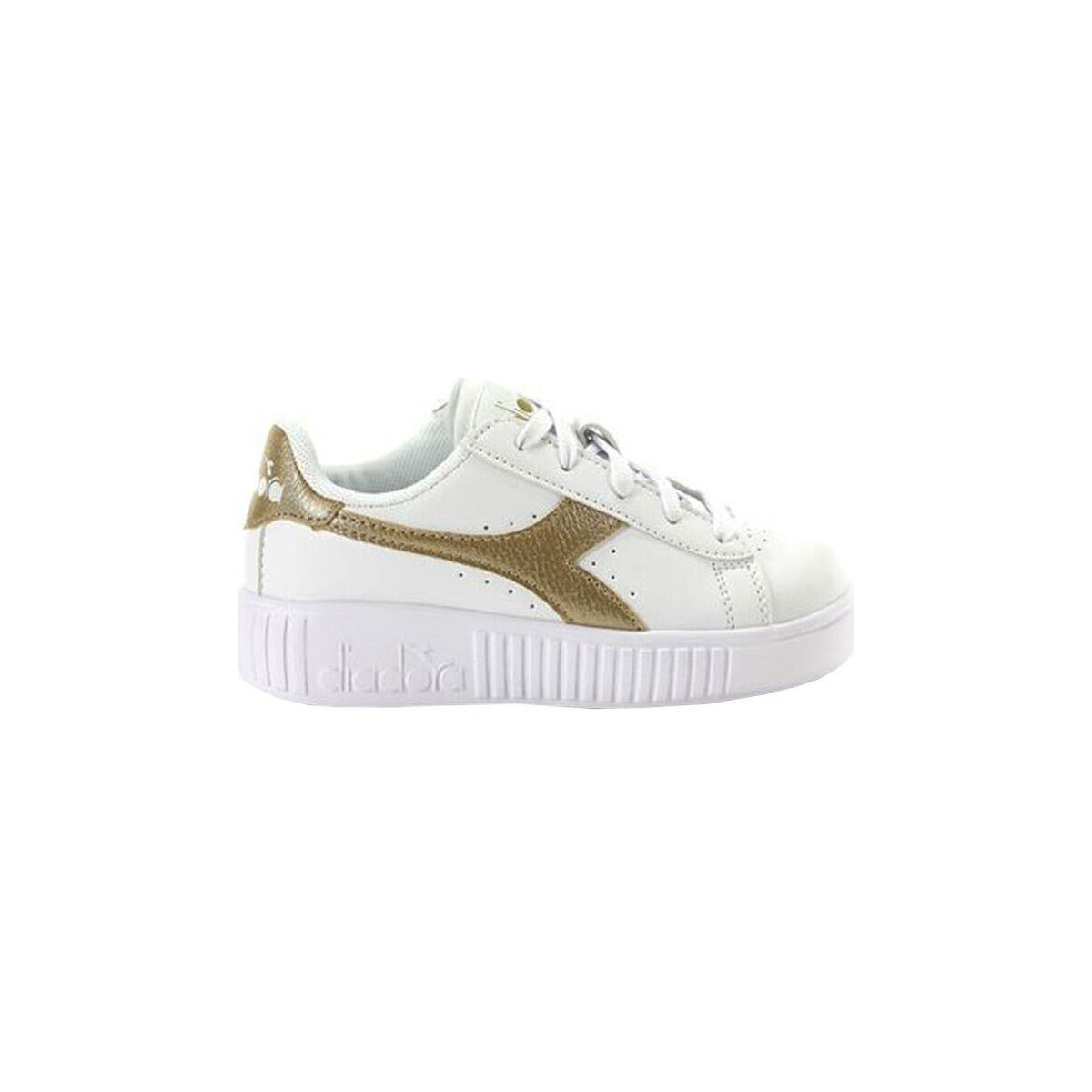 Pantofi Copii Sneakers Diadora 101.176596 01 C1070 White/Gold Auriu