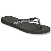 Pantofi Femei  Flip-Flops Havaianas SLIM GLITTER II Negru / Gri