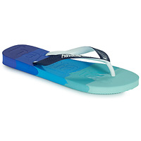 Pantofi  Flip-Flops Havaianas TOP LOGOMANIA MULTICOLOR Albastru