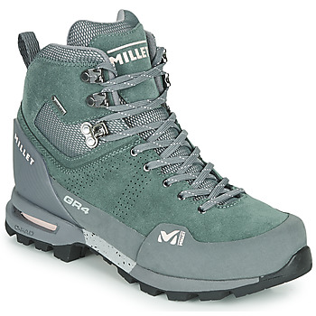 Pantofi Femei Drumetie și trekking Millet GR4 GORETEX Verde / Negru