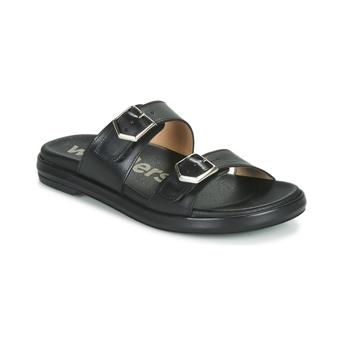 Pantofi Femei Papuci de vară Wonders PISTOIL Negru