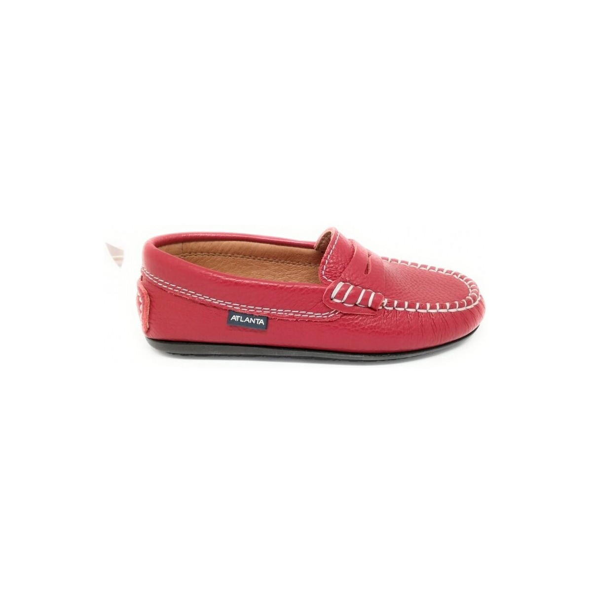 Pantofi Mocasini Atlanta 24274-18 roșu