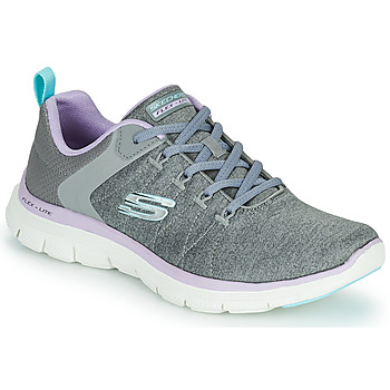 Pantofi Femei Pantofi sport Casual Skechers FLEX APPEAL 4.0 Grey / Pink
