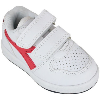 Pantofi Copii Sneakers Diadora Playground td 101.173302 01 C0673 White/Red roșu