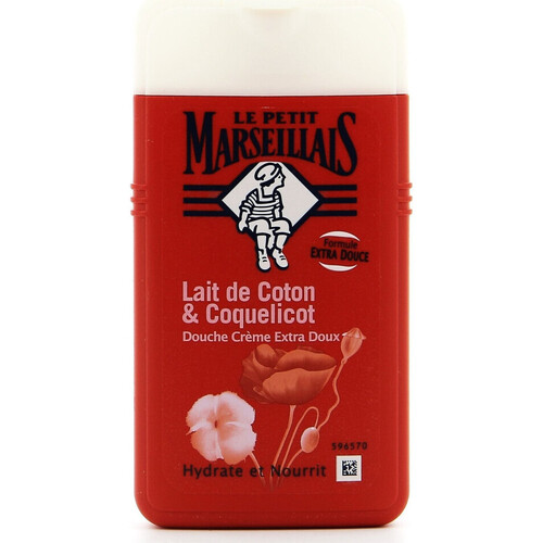 Frumusete  Femei Produse pentru baie Le Petit Marseillais Extra Gentle Cream Shower - Cotton Milk & Poppy Altă culoare