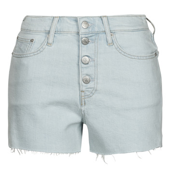 Îmbracaminte Femei Pantaloni scurti și Bermuda Calvin Klein Jeans HIGH RISE SHORT Albastru / LuminoasĂ