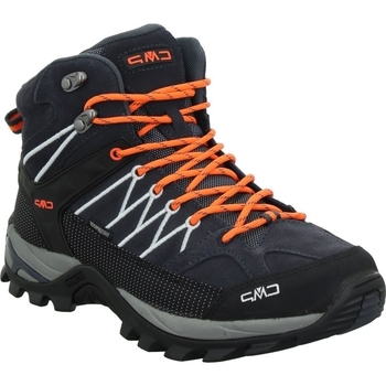 Pantofi Bărbați Drumetie și trekking Cmp Rigel Mid Negre