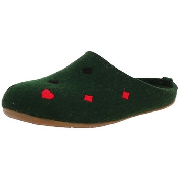 Pantofi Femei Papuci de casă Haflinger EVEREST CARDS verde