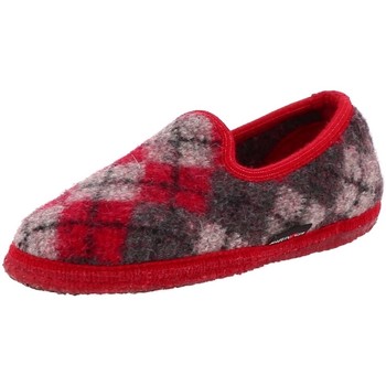 Pantofi Femei Papuci de casă Haflinger SLIPPER JAQUARD roșu