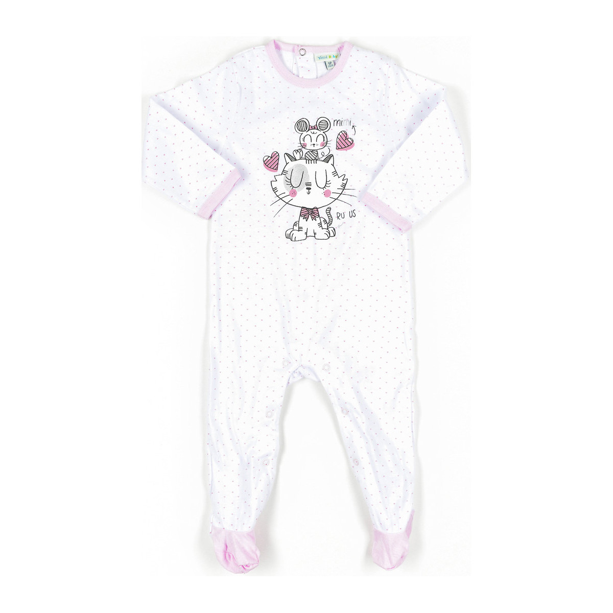 Îmbracaminte Copii Pijamale și Cămăsi de noapte Yatsi 7056-ROSA Multicolor
