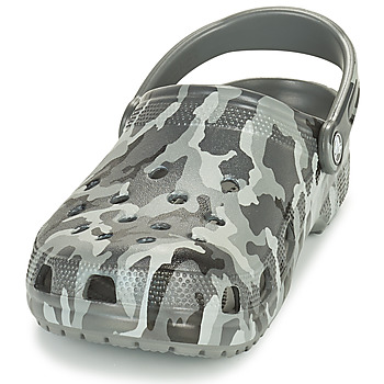 Crocs CLASSIC PRINTED CAMO CLOG Camuflaj / Gri