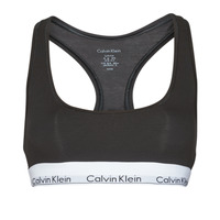 Lenjerie intimă Femei Bustiere sport Calvin Klein Jeans MODERN COTTON UNLINED BRALETTE Negru