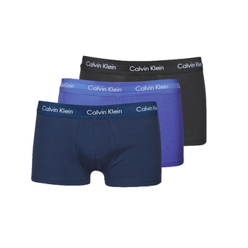 Lenjerie intimă Bărbați Boxeri Calvin Klein Jeans RISE TRUNK X3 Albastru / Albastru / Negru