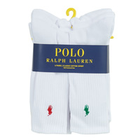 Lenjerie intimă Bărbați Șosete sport Polo Ralph Lauren ASX110 6 PACK COTTON Alb