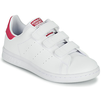 Pantofi Fete Pantofi sport Casual adidas Originals STAN SMITH CF C SUSTAINABLE Alb / Roz