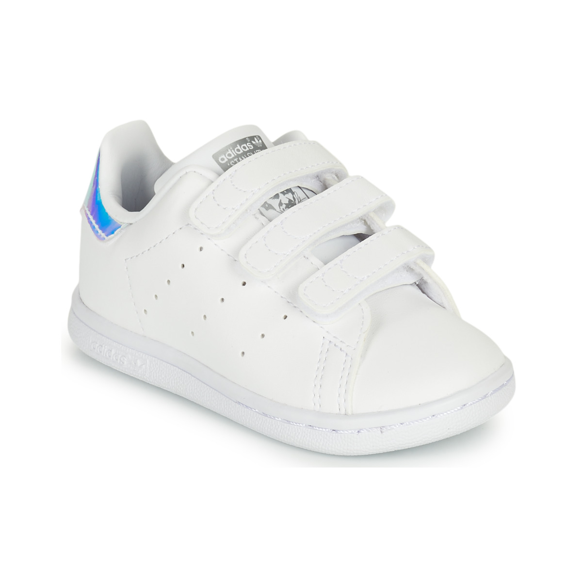 Pantofi Fete Pantofi sport Casual adidas Originals STAN SMITH CF I SUSTAINABLE Alb / Iridescent