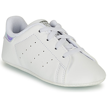 Pantofi Fete Pantofi sport Casual adidas Originals STAN SMITH CRIB SUSTAINABLE Alb / Argintiu