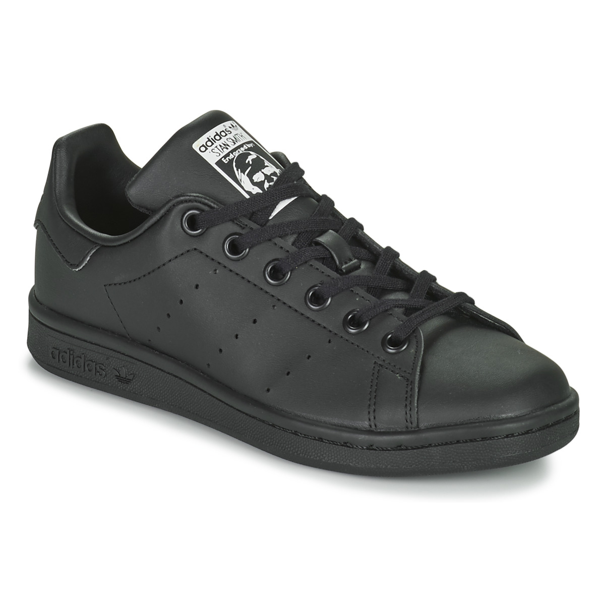 Pantofi Copii Pantofi sport Casual adidas Originals STAN SMITH J SUSTAINABLE Negru