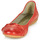 Pantofi Femei Balerin și Balerini cu curea Dream in Green NERLINGO Roșu
