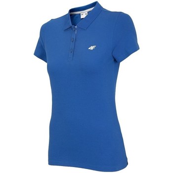 Îmbracaminte Femei Tricou Polo mânecă scurtă 4F TSD007 albastru