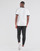 Îmbracaminte Bărbați Tricouri mânecă scurtă adidas Originals 3-STRIPES TEE Alb