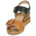Pantofi Femei Sandale Sweet ETOXYS Negru / Camel