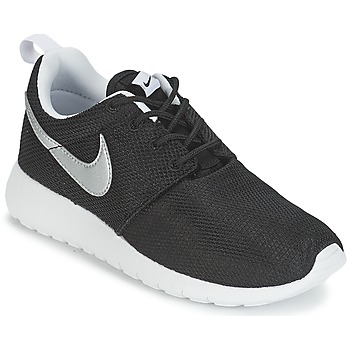Pantofi Băieți Pantofi sport Casual Nike ROSHE ONE JUNIOR Negru / Argintiu