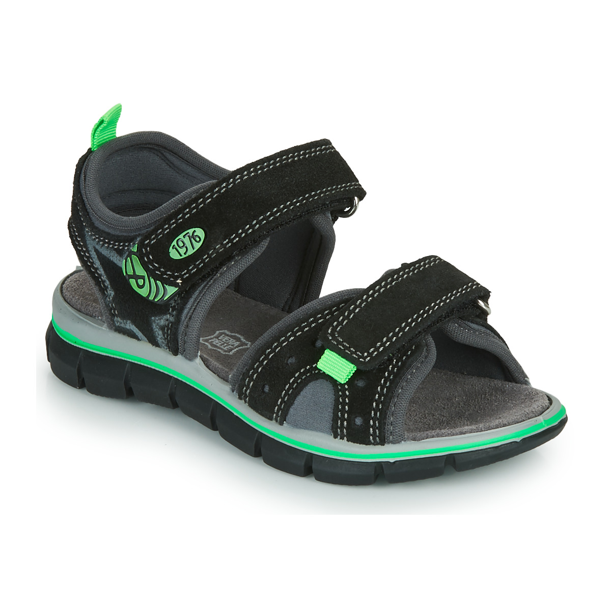 Pantofi Băieți Sandale Primigi NOIRA Negru / Verde
