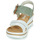 Pantofi Femei Sandale Rieker SOLLA Verde / Alb