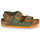 Pantofi Băieți Sandale Birkenstock MILANO Kaki / Portocaliu