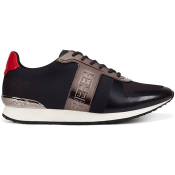 Pantofi Bărbați Sneakers Ed Hardy Mono runner-metallic black/gunmetal Negru