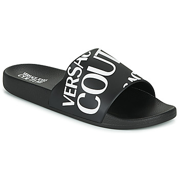 Pantofi Bărbați Șlapi Versace Jeans Couture TENNIA Negru / Alb